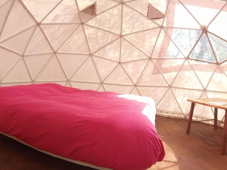 Camping Rio De Las Vueltas El Chalten Esterno foto